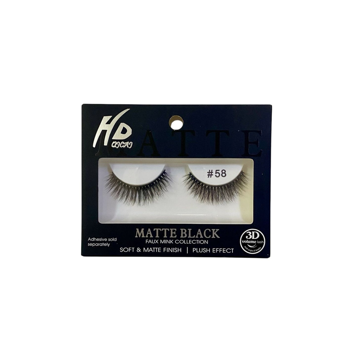 HD QICAI PESTAÑA NEGRA 3D