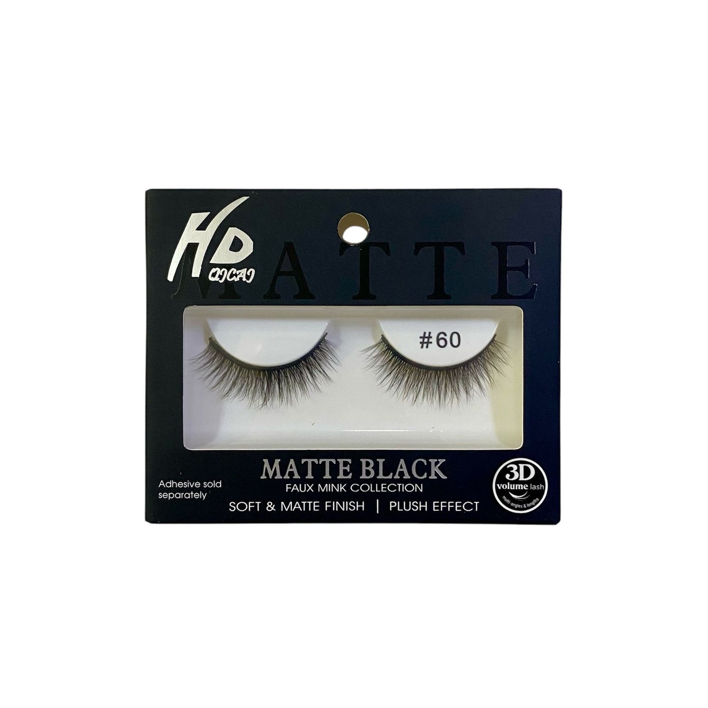 HD QICAI PESTAÑA NEGRA 3D