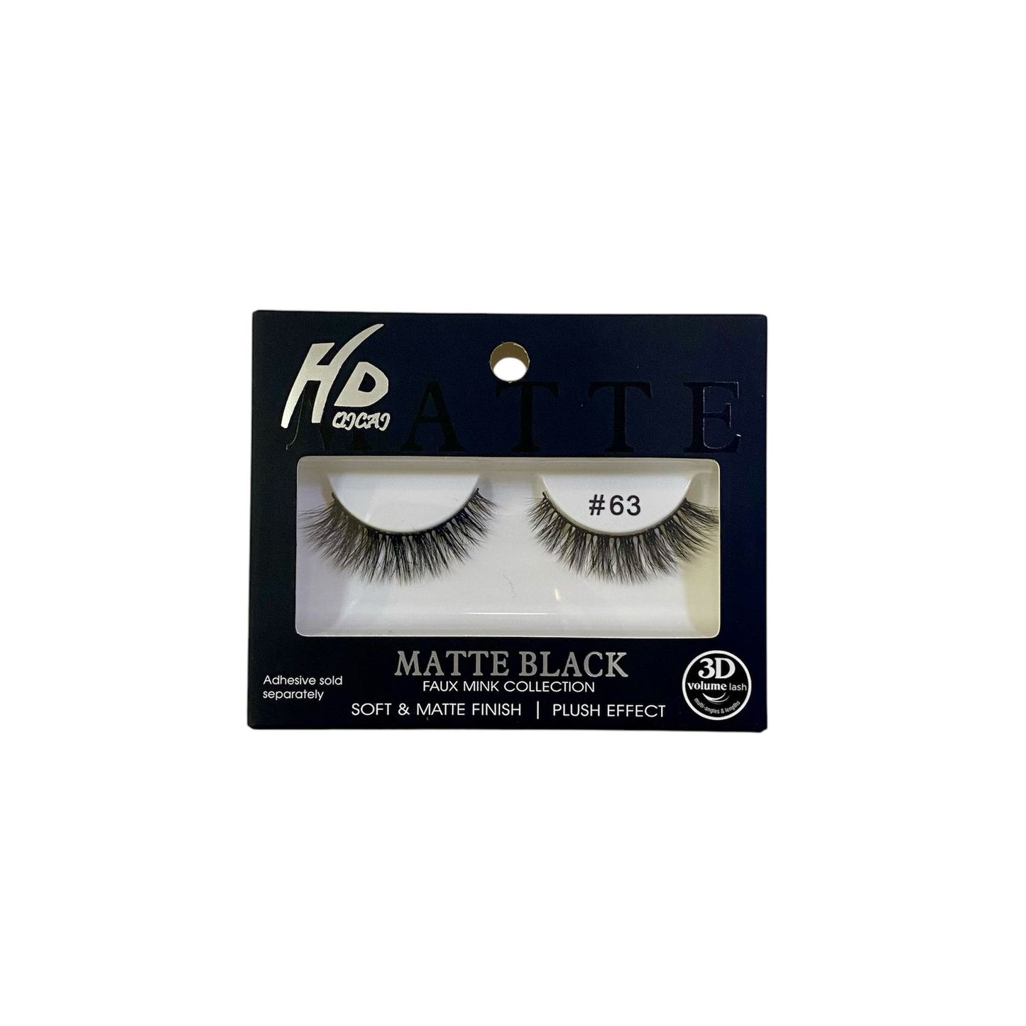 HD QICAI PESTAÑA NEGRA 3D