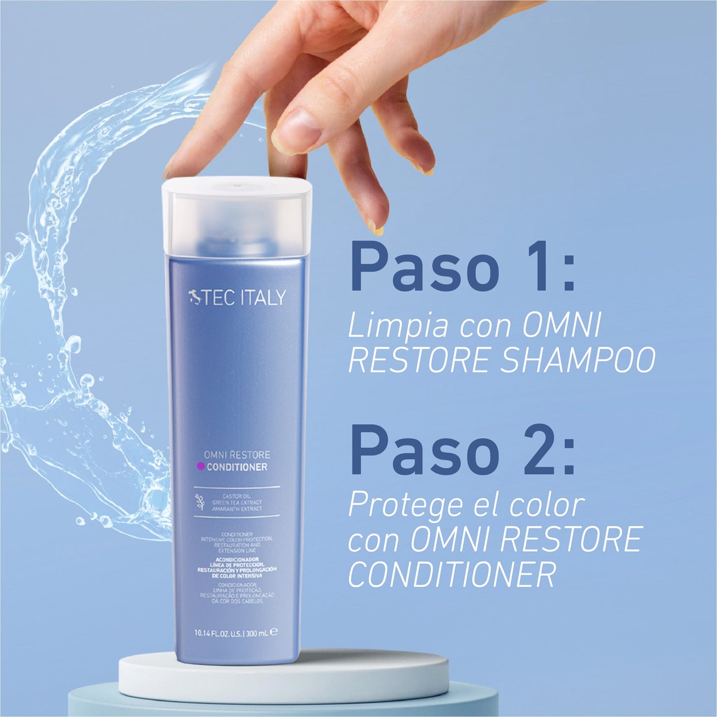 TEC ITALY OMNI RESTORE ACONDICIONADOR 300 ML