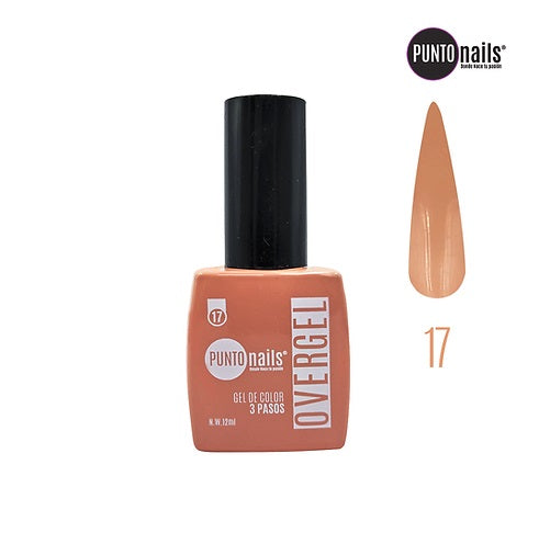 PUNTO NAILS OVERGEL 3 PASOS 12ml