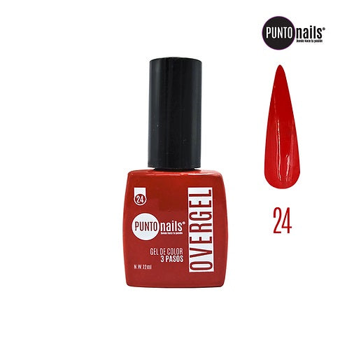 PUNTO NAILS OVERGEL 3 PASOS 12ml