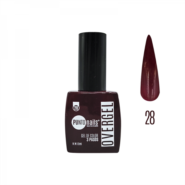 PUNTO NAILS OVERGEL 3 PASOS 12ml