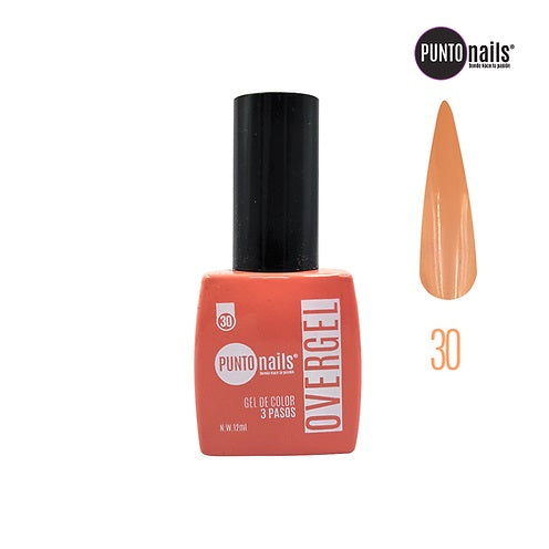 PUNTO NAILS OVERGEL 3 PASOS 12ml