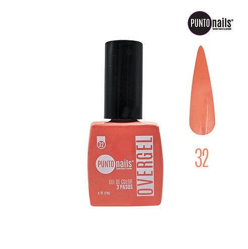 PUNTO NAILS OVERGEL 3 PASOS 12ml