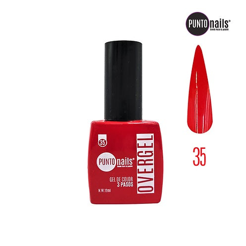 PUNTO NAILS OVERGEL 3 PASOS 12ml