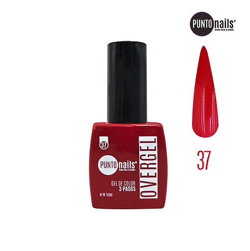 PUNTO NAILS OVERGEL 3 PASOS 12ml