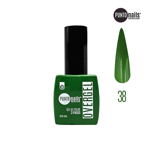 PUNTO NAILS OVERGEL 3 PASOS 12ml