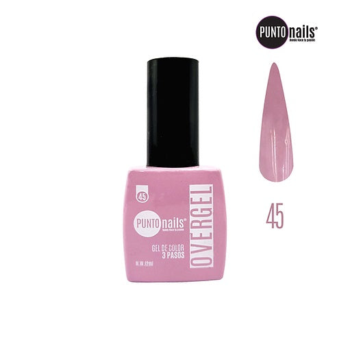 PUNTO NAILS OVERGEL 3 PASOS 12ml