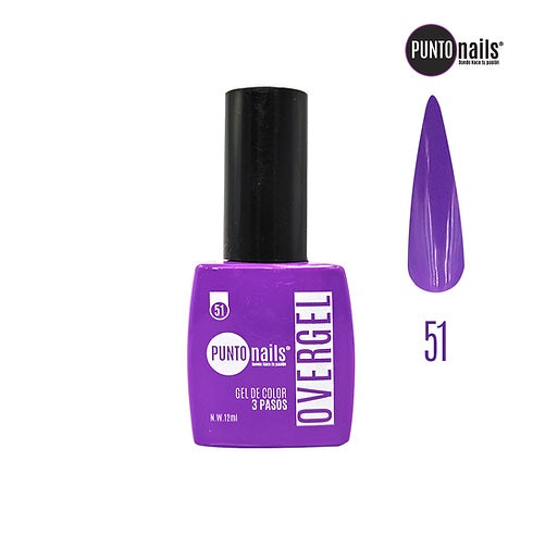 PUNTO NAILS OVERGEL 3 PASOS 12ml