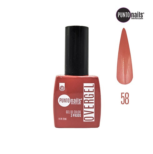 PUNTO NAILS OVERGEL 3 PASOS 12ml