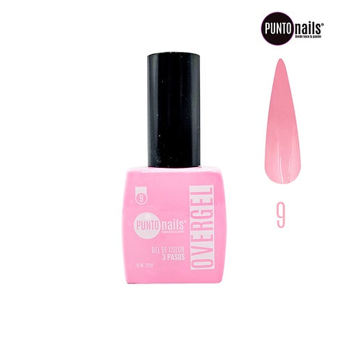 PUNTO NAILS OVERGEL 3 PASOS 12ml