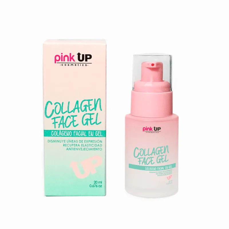 PINK UP COLÁGENO FACIAL EN GEL  HIDRATANTE 20 ML