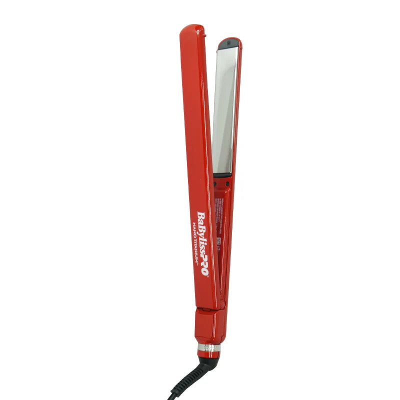 BABYLISS PLANCHA NANO TITANIUM ULTRA DELGADA ROJA BABVR3072TES