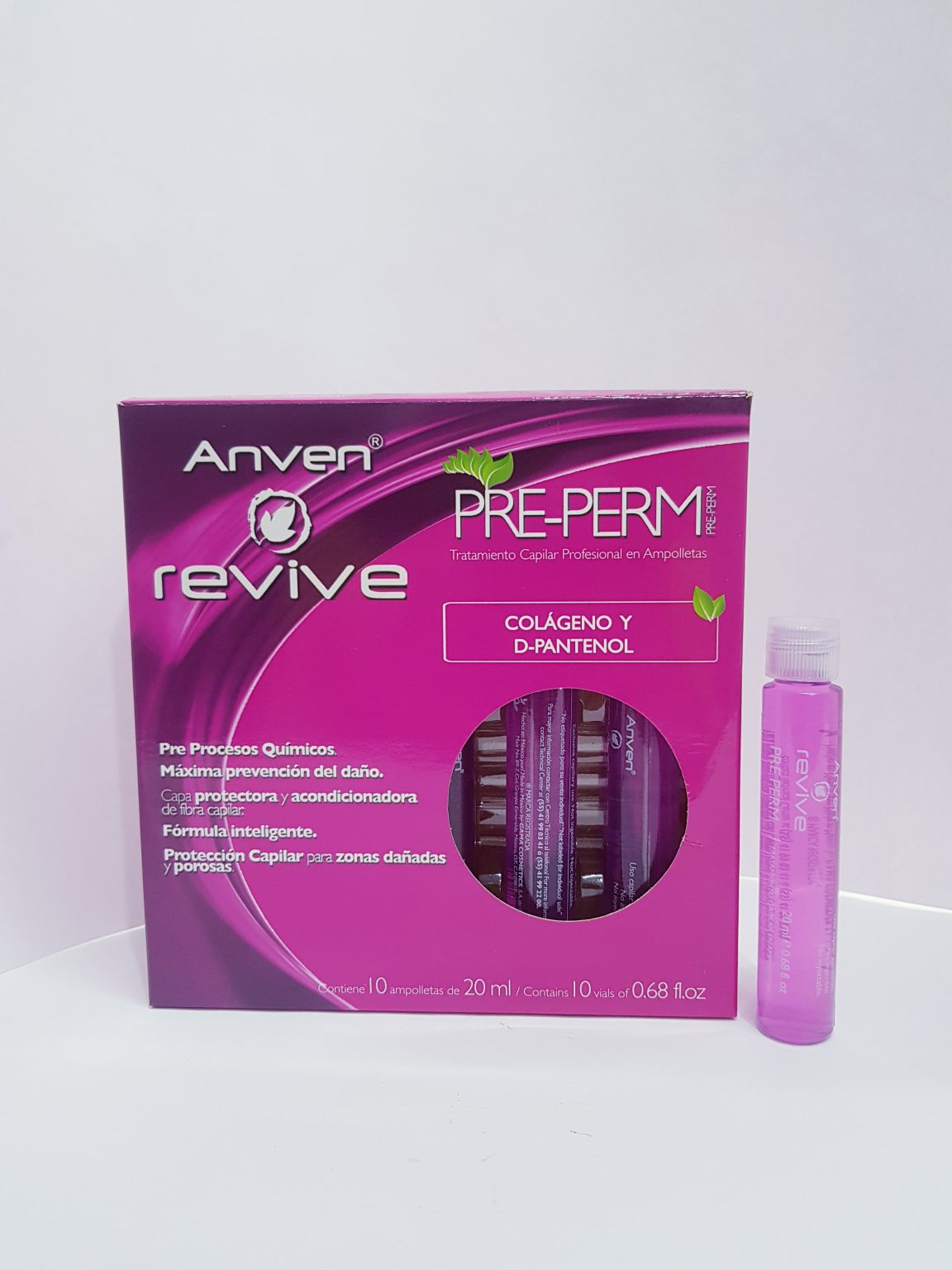 ANVEN AMPOLLETA PRE-PERM C/10 PZ