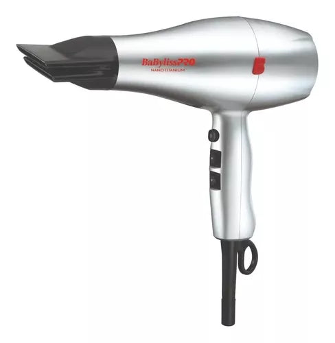 BABYLISS COMBO SILVER NANOTITANIUM SECADORA+ PLANCHA