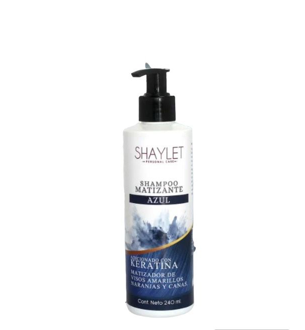 SHANATURAL´S SHAMPOO MATIZANTE AZUL SAYLET