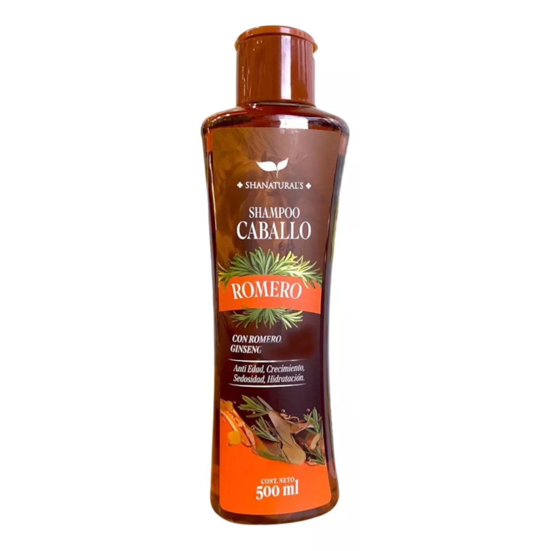 SHANATURALS SHAMPOO ROMERO GINSENG 500 ML