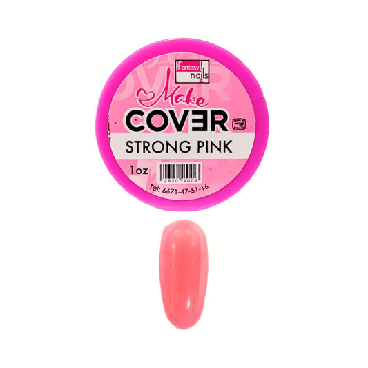 FANTASY NAILS POLVO ACRILICO STRONG PINK 1 OZ