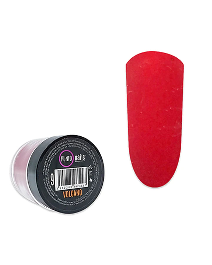 PUNTO NAILS VOLCANO ACRILICO DE COLOR 7 GR