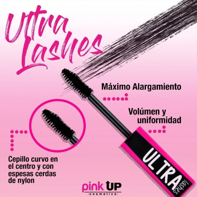 PINK UP MÁSCARA ULTRA LASHES