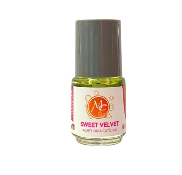 MC NAILS ACEITE PARA CUTÍCULA SWEET VELVET 15ML