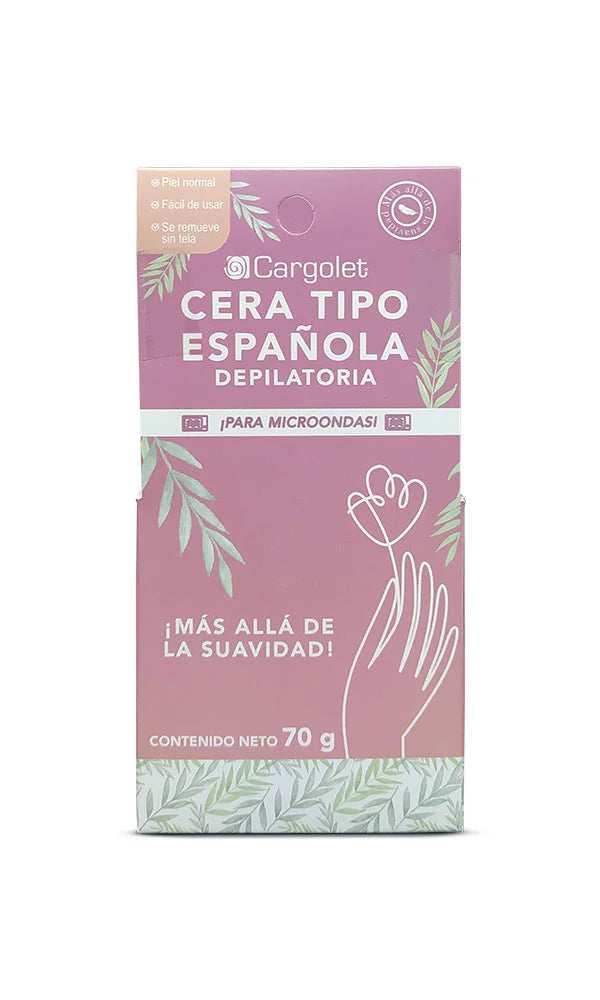 CARGOLET CERA DEPILATORIA TIPO ESPAÑOLA 70 G