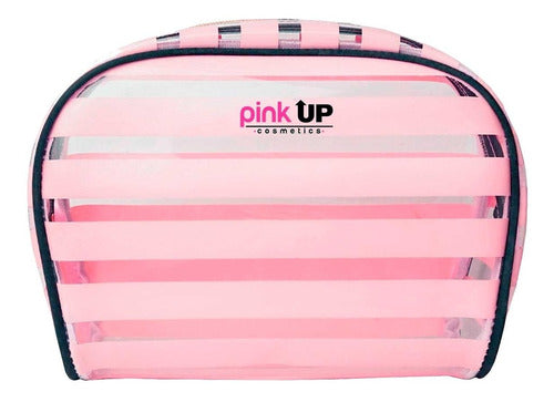 PINK UP SET DE BROCHAS COSMETIQUERA C/8 BROCHAS