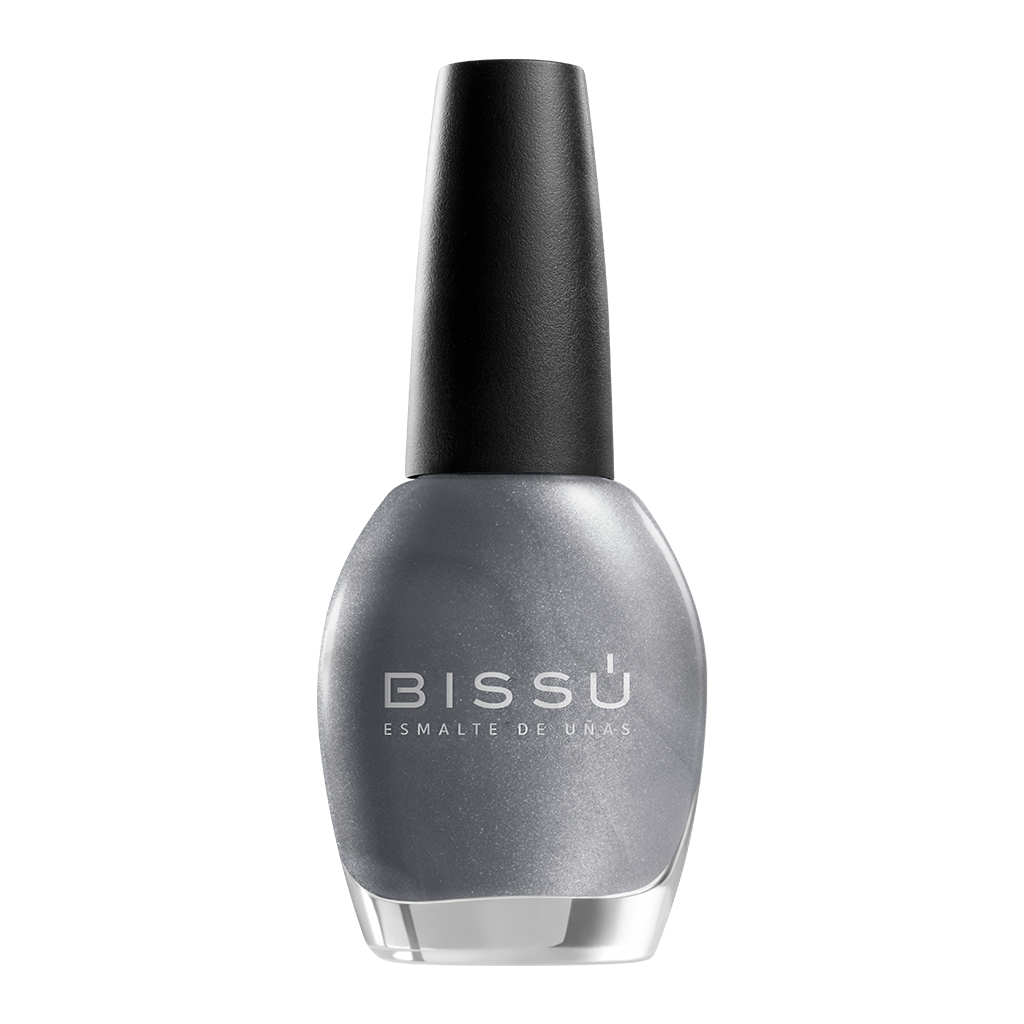 ESMALTES BISSU TONOS GRIS Y PLATA