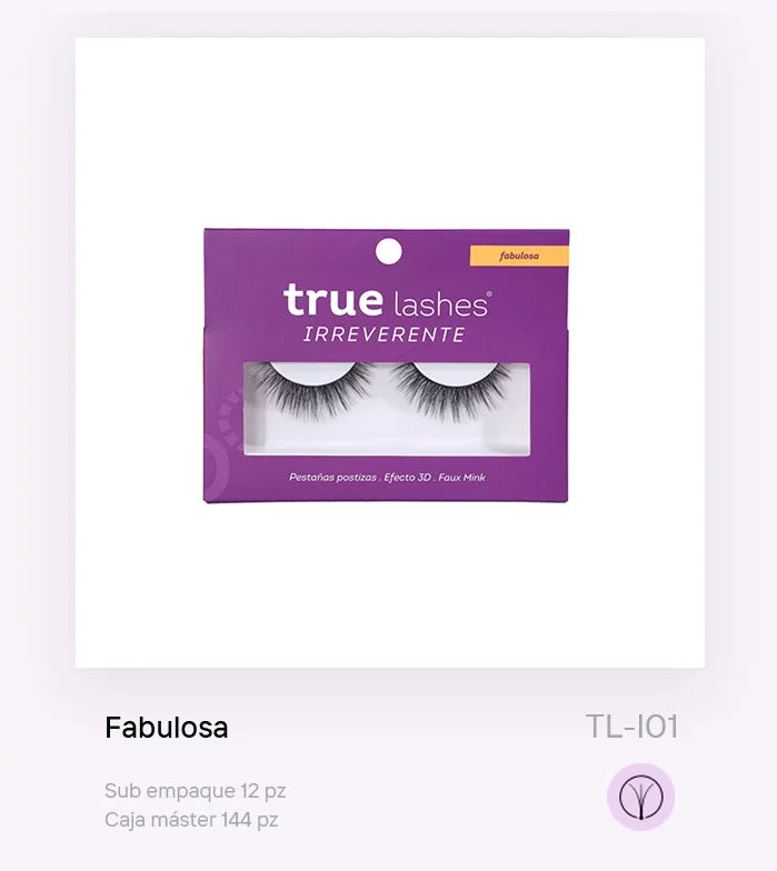TRUE LASHES PESTAÑA IRREVERENTE