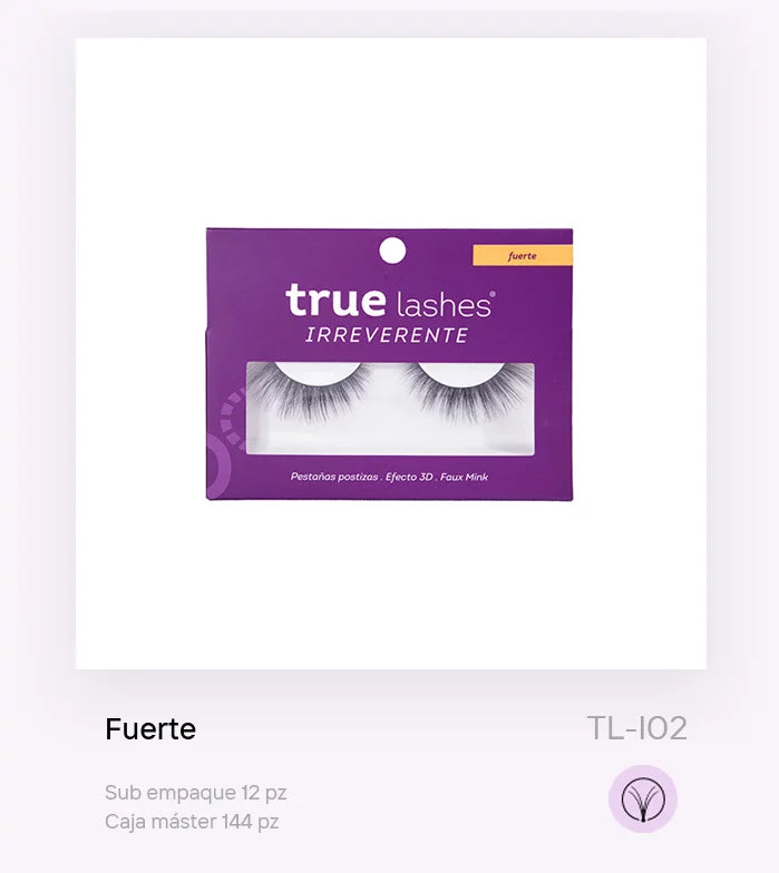 TRUE LASHES PESTAÑA IRREVERENTE