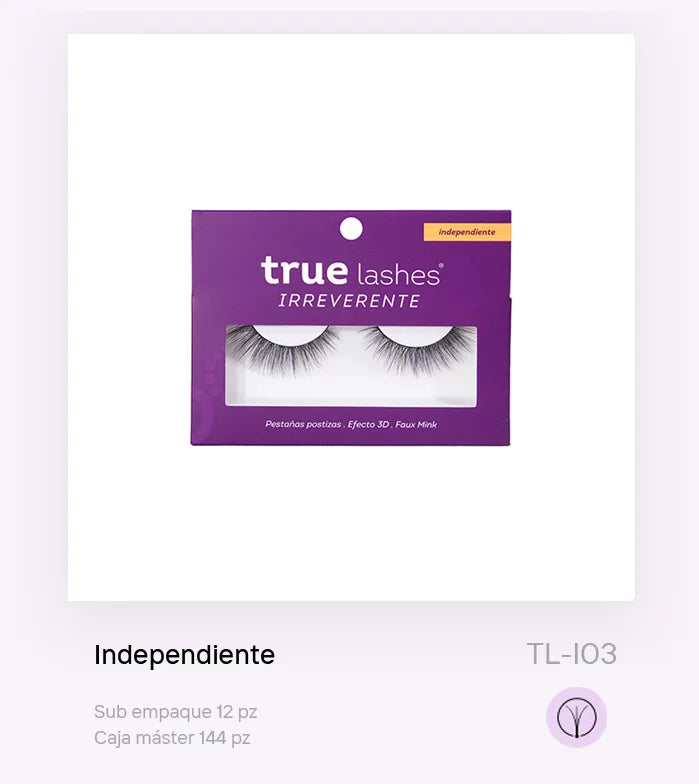 TRUE LASHES PESTAÑA IRREVERENTE