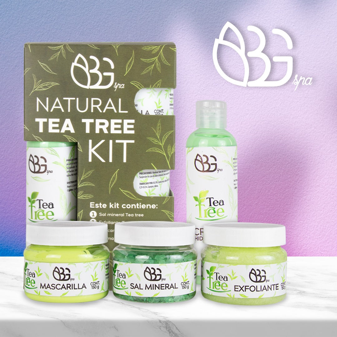 BG SPA NATURAL TEA TREE KIT C/4 PZAS