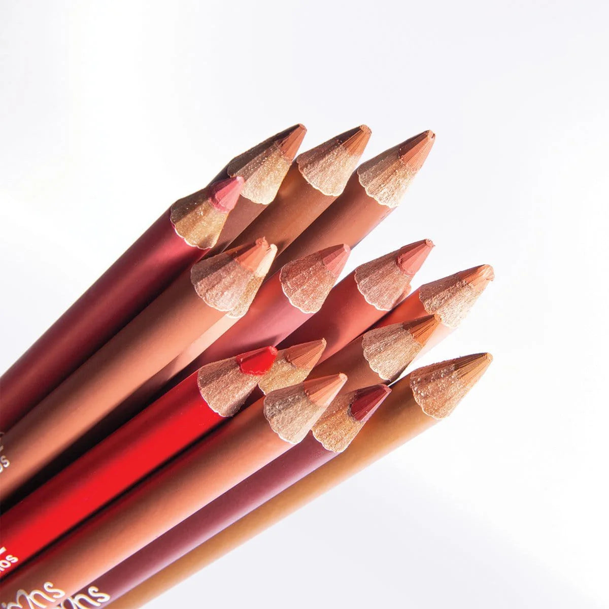 BEAUTY CREATIONS Lápiz de labios Wooden Lip Pencils