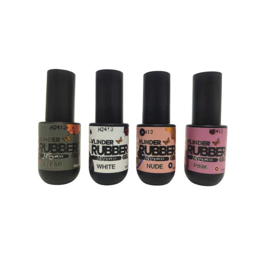 MC NAILS RUBBER GEL MONARCA VLINDER