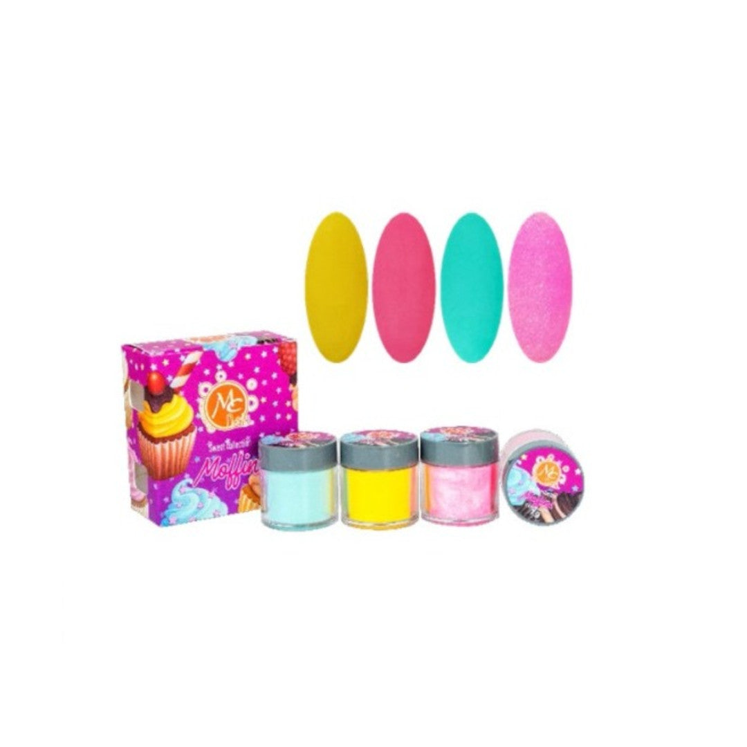 MC NAILS CAJA SWEET MOFFINS 4PZ