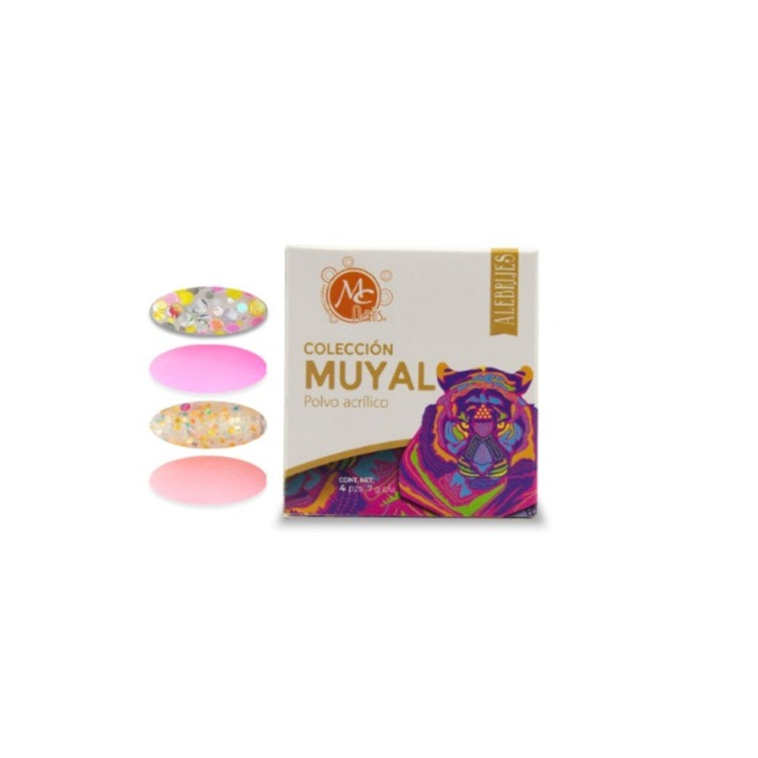 MC NAILS CAJA ALEBRIJES MUYAL 4PZ