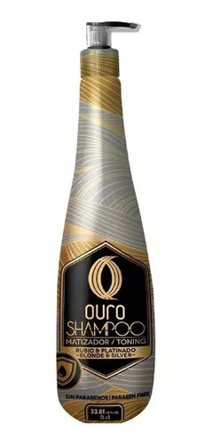 OURO SHAMPOO MATIZADOR  RUBIO & PLATINADO