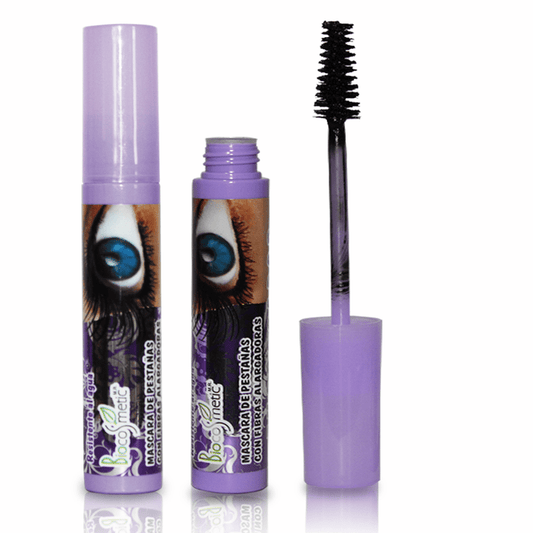 BIOCOSMETIC RIMEL ENGROSADOR Y ALARGADOR MORADO