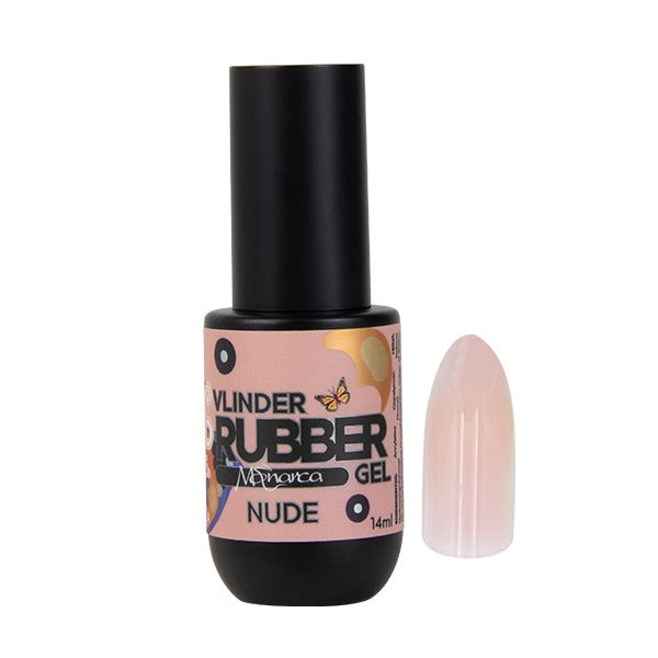 MC NAILS RUBBER GEL MONARCA VLINDER