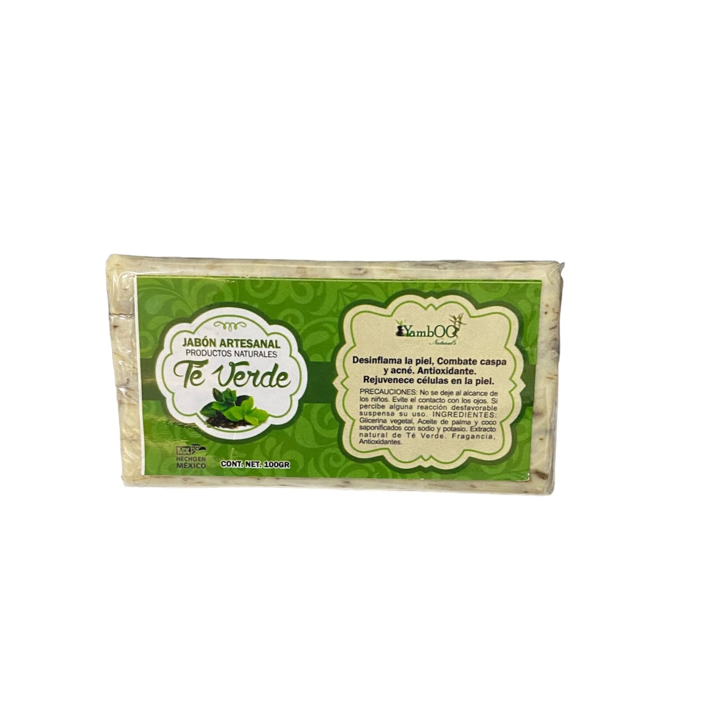 YAMBOO JABON ARTESANAL TE VERDE 100G