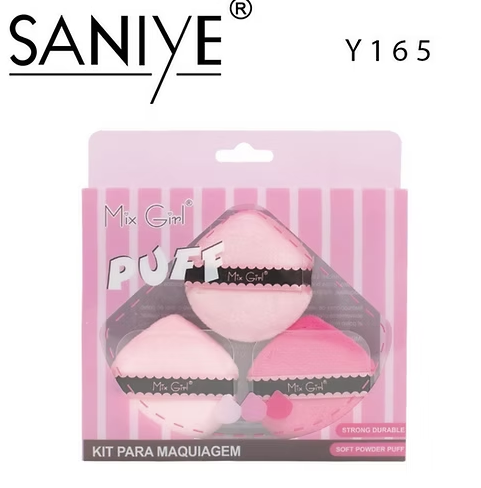 SANIYE SET DE ESPONJAS BORLA C/3 PZAS Y165