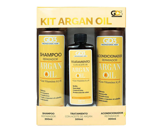 BABYLISS KIT 3PZAS ARGAN OIL GD3