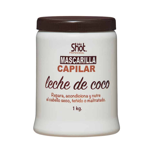 KOLOR SHOT MASCARILLA CAPILAR LECHE DE COCO 1 KG